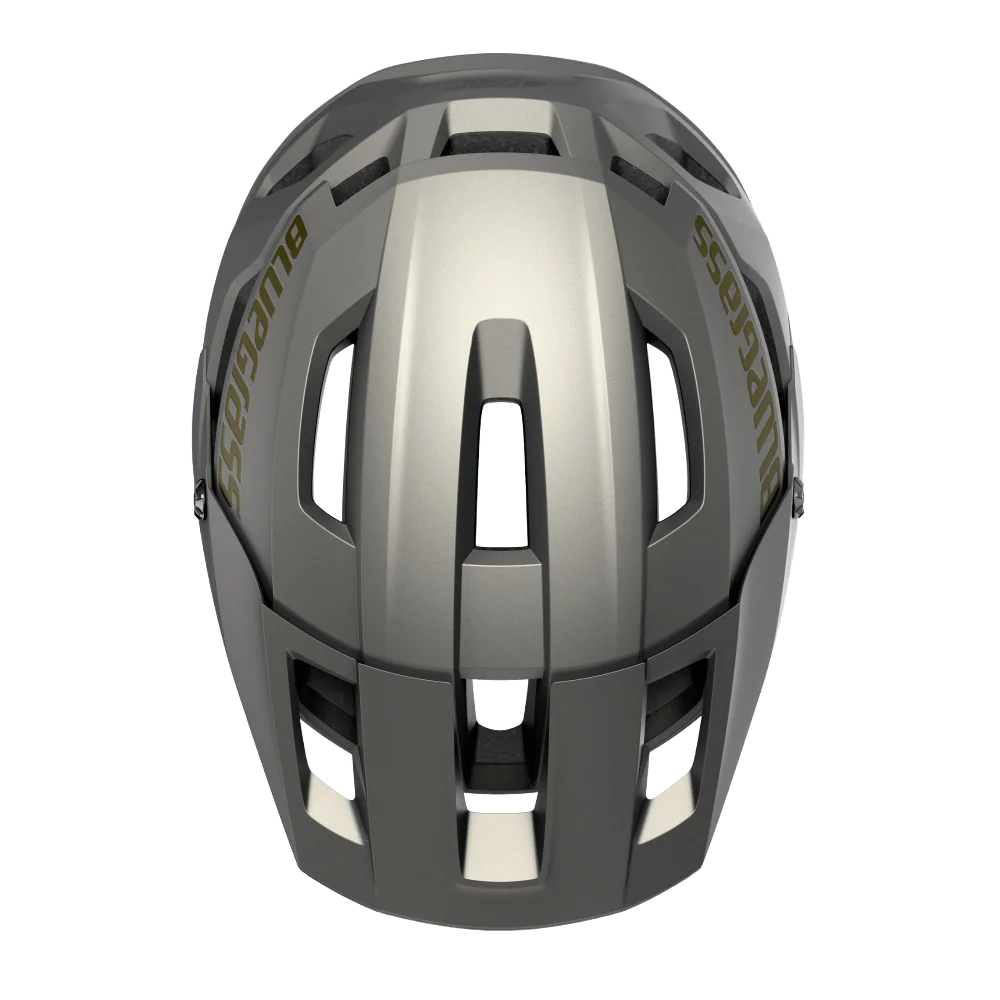 Bluegrass Roque MTB Helm Solar Grey Top